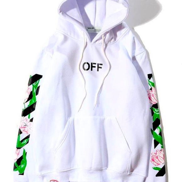 Off-White Tops - Awesome women’s Xl men’s xl off white style roses